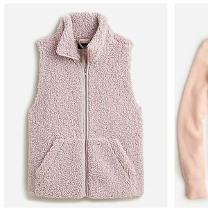 J.Crew Teddy Sherpa Vest
